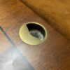 Mixed Wood Chess/ Gaming Table w/ Pieces