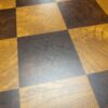 Mixed Wood Chess/ Gaming Table w/ Pieces