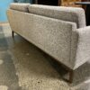 Heather Grey Modern 2-Seat Sofa
