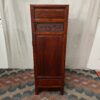 Ornate Vintage African Hand Carved Wooden Cabinet