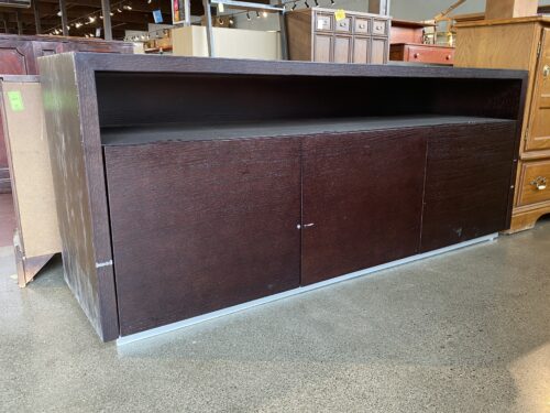 Hefty Clean-Lined Dark Roast Media Stand
