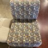 Mod Pattern Armless Lounge Chair