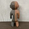 Set of 2 Hand Carved Wooden Zaire African Lengola Figures