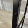 Weathered Metal & Wood Grey 5-Shelf Bookcase