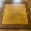 Mixed Wood Chess/ Gaming Table w/ Pieces