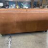 GAMMA Cognac Leather Loveseat