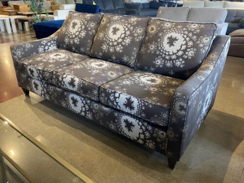 Fractal Pattern 3-Seater Sofa