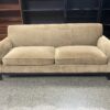 Khaki Suede Sofa