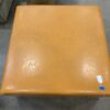 MARTIN/BRATTRUD Nectarine Leather Square Ottoman