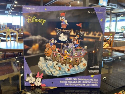 DISNEY Halloween Pirate Ship w/ Lights & Music