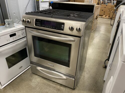 KITCHENAID Stainless Steel 4 Burner Range