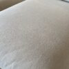 White Three Seater Couch with Rolled Arms