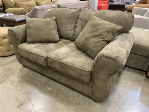 BAUHAUS  Sage Green Loveseat