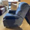 Blue Rocking Power Recliner