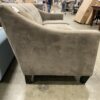 Grey Velvet Tufted Sofa