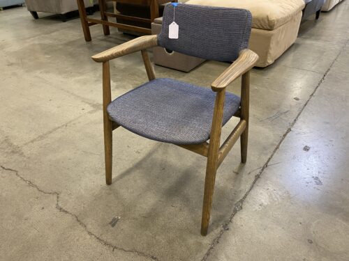 MCM Blue Upholstered Chair