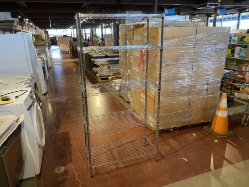 73" Tall Industrial  Metal Rack