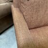 Vintage Orange Upholstered Armchair