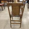 LEG-O-MATIC Vintage Set of 3 Folding Wood Chairs