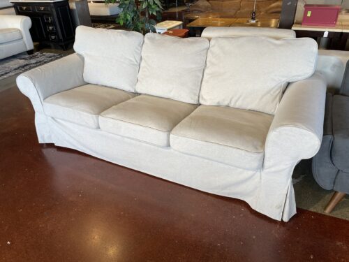 Three Seater Sofa with in Light Beige