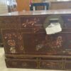 Vintage Hand Painted Trunk