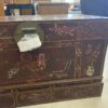 Vintage Hand Painted Trunk