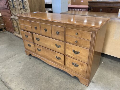 LA PERIOD Hard Maple 9 Drawer Dresser