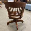Vintage Heavy Wood Office Chair