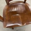 Vintage Heavy Wood Office Chair