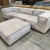 RESTORATION HARDWARE  Rowan Beige Modular Sectional Sofa with Ottoman Compare to $4999