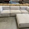 RESTORATION HARDWARE  Rowan Beige Modular Sectional Sofa with Ottoman Compare to $4999