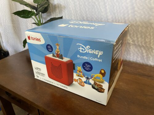 TONIES Disney Toniebox Originals Bundle with 6 Tonies