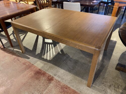 Simple Lines Rectangular Wooden Dining Table