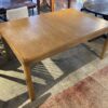 Simple Lines Rectangular Wooden Dining Table