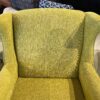Lemon-Lime Wingback Chair