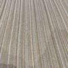 Low Set Striped Pattern Chair with Matching Ottoman