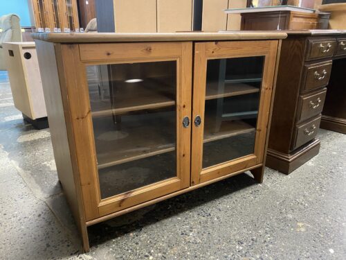 IKEA Knotty Pine Leksvik Cabinet