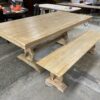 Rustic Dining Table w/ Bench