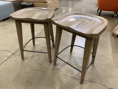 LA-Z-BOY Rocco Set of 2 Adjustable Barstools