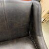 Metal and Leather Dining Chair