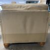 Tan Canvas Chaise Lounge