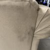 Tan Canvas Chaise Lounge