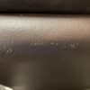 NATUZZI Brown Leather Swivel Reclining Chair