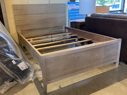 UNIVERSAL FURNITURE Smart Stuff Ash Grey Queen Size Bedframe