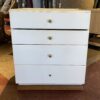 White 4-Drawer Multi-Use Cabinet