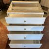 White 4-Drawer Multi-Use Cabinet