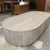 RESTORATION HARDWARE Byron Teak Rectangular Coffee Table