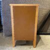 Solid Wood 3-Drawer Storage Tower w/ Woven Panels
