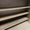 FERGUSON COPELAND LTD.  Glass Credenza w/ Foil Inlay