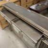 FERGUSON COPELAND LTD.  Glass Credenza w/ Foil Inlay